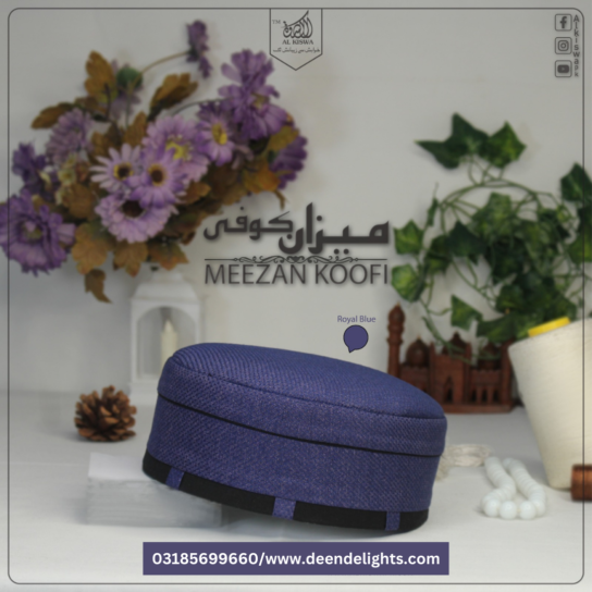 Meezan Koofi Navy Blue