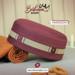 Burhan Maroon Koofi