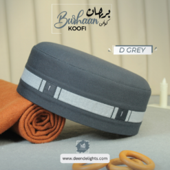 Burhan Dark Grey Koofi