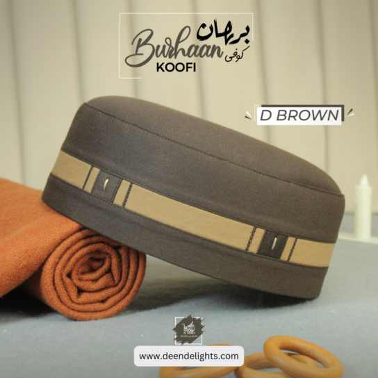 Burhan Dark Brown Koofi