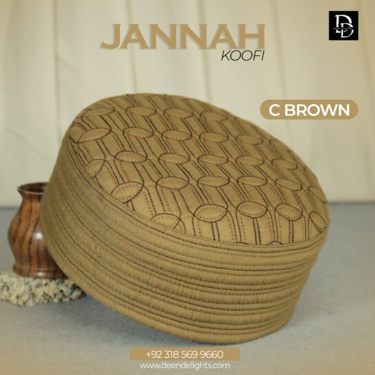 Jannah Camel Brown Koofi