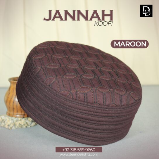 Jannah Maroon Koofi