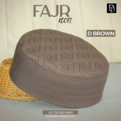 Fajr Dark Brown Koofi