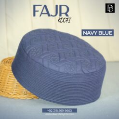 Fajr Navy Blue Koofi